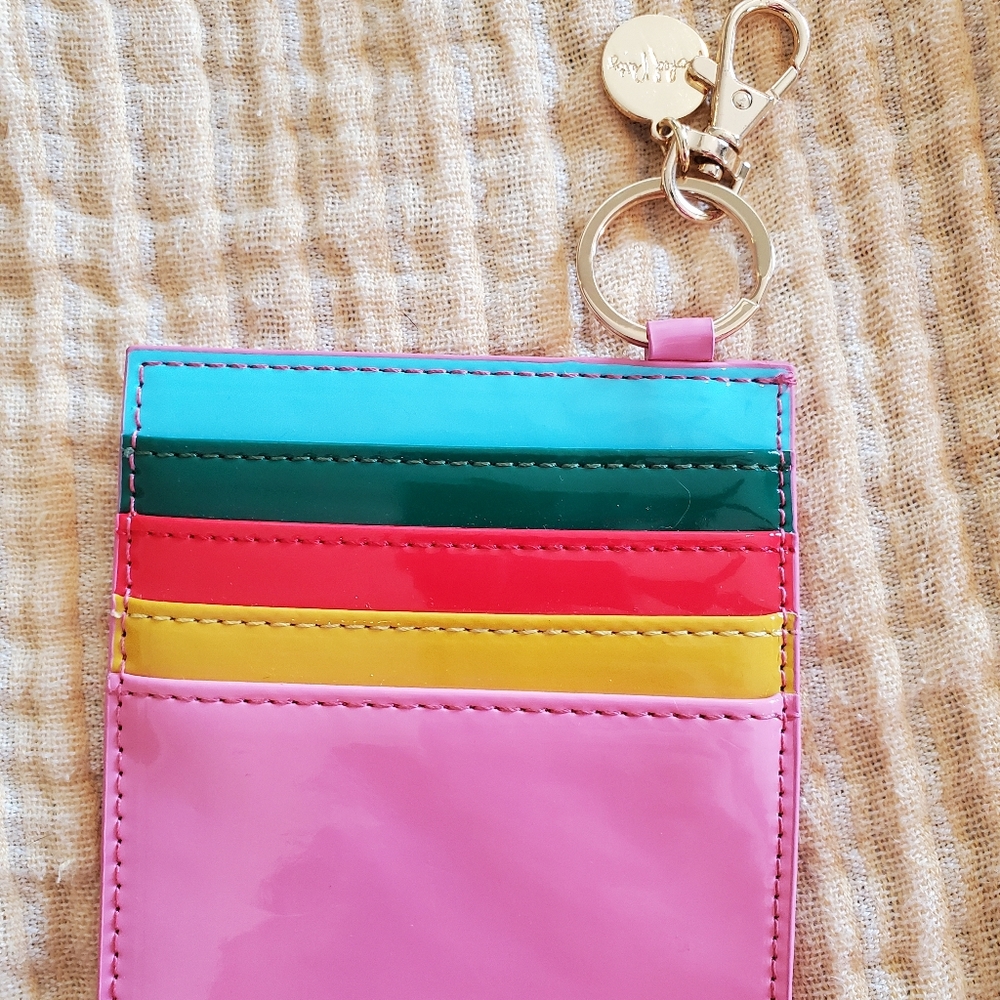 Packed Party card holder with keychain